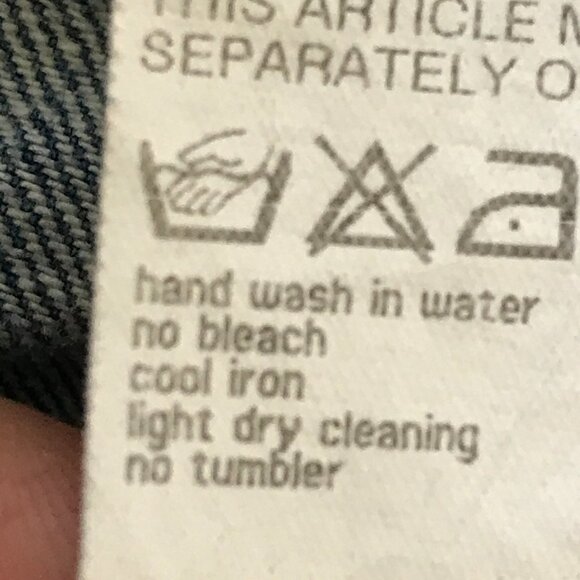 Dolce & Gabbana Denim Mini Skirt Women size 40 Blue Distressed Buckle Accent - Picture 10 of 11